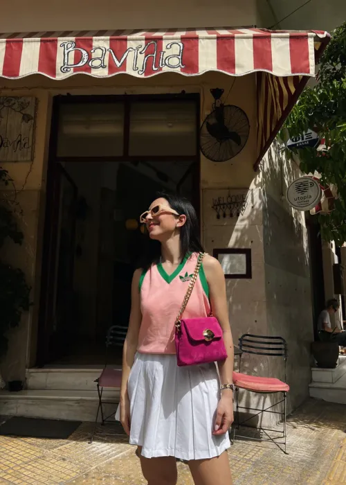 Clic Jewels Maya MiniBag Hot Pink Suede