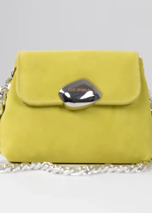 Clic Jewels Maya MiniBag Yellow Suede