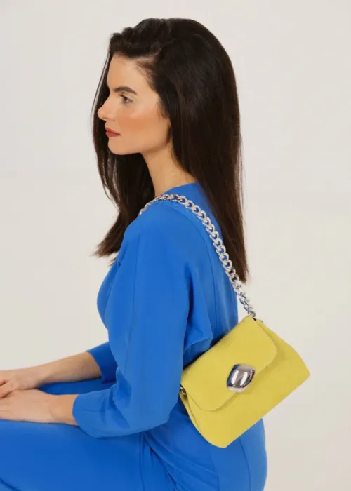 Clic Jewels Maya MiniBag Yellow Suede