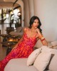 Eveleya Amber Waves Viscose Maxi Dress