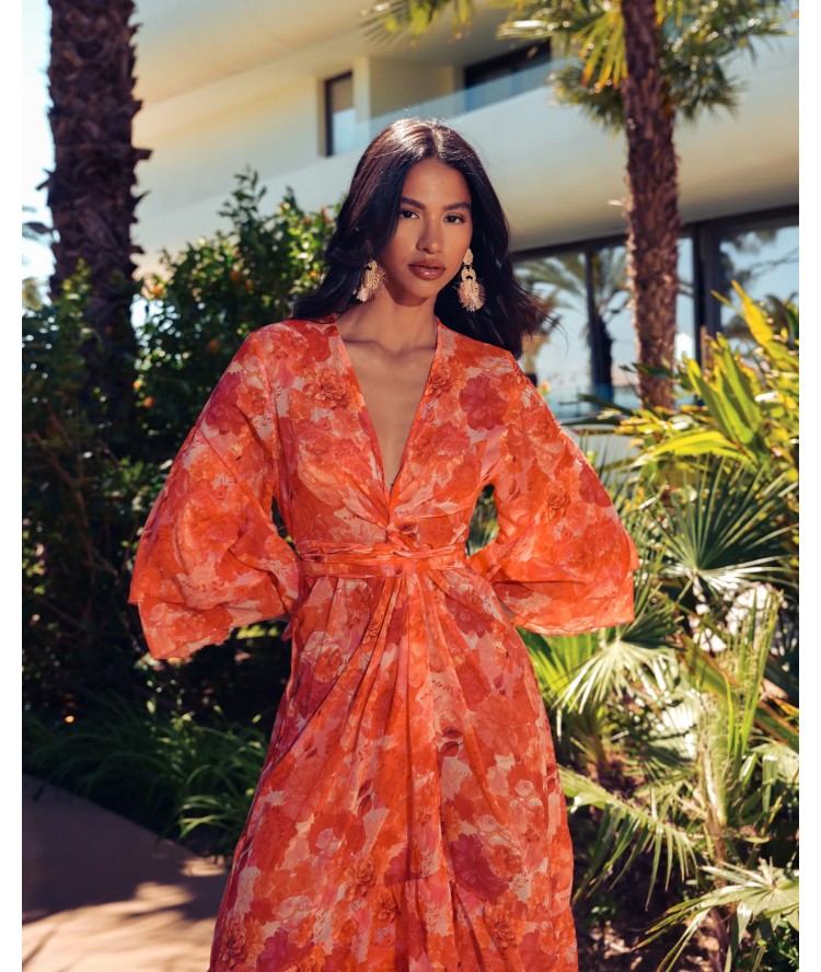 Eveleya Sunset Dream Kimono Dress