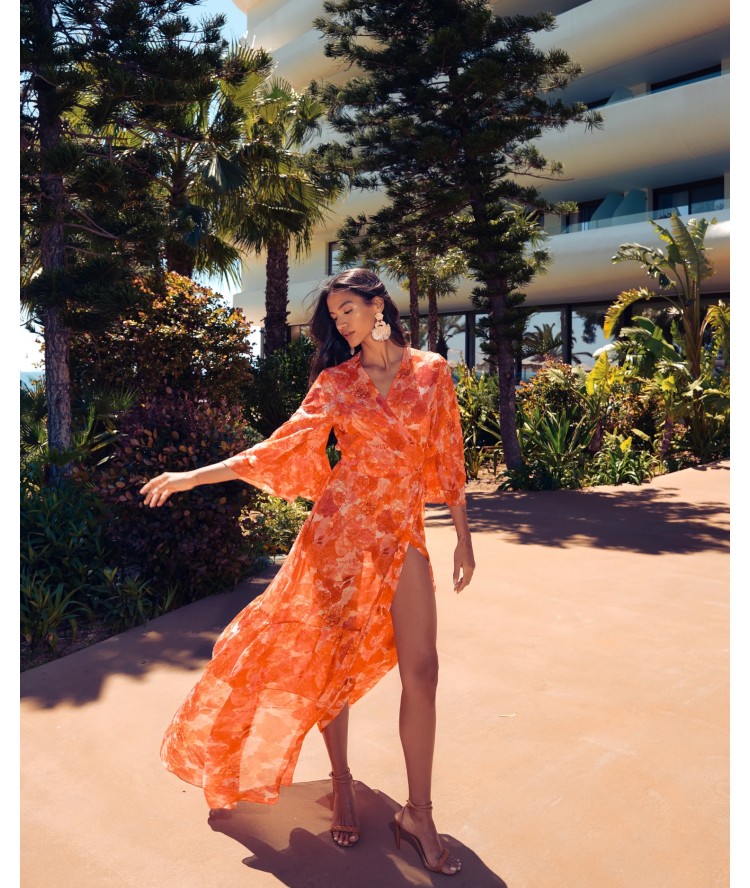 Eveleya Sunset Dream Kimono Dress