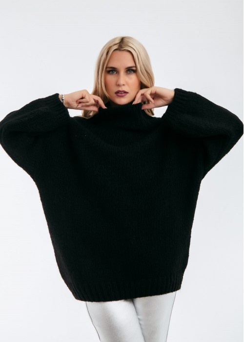Joane Knitwear Black