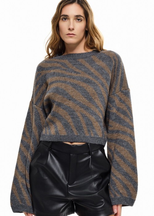 Cailin Zebra Knit