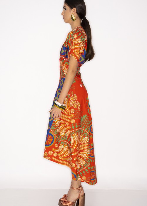 Peace & Chaos Anther Asymmetric Dress
