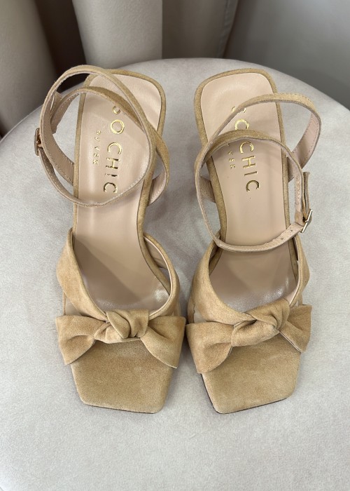 So Chic Arabella Sandals Beige