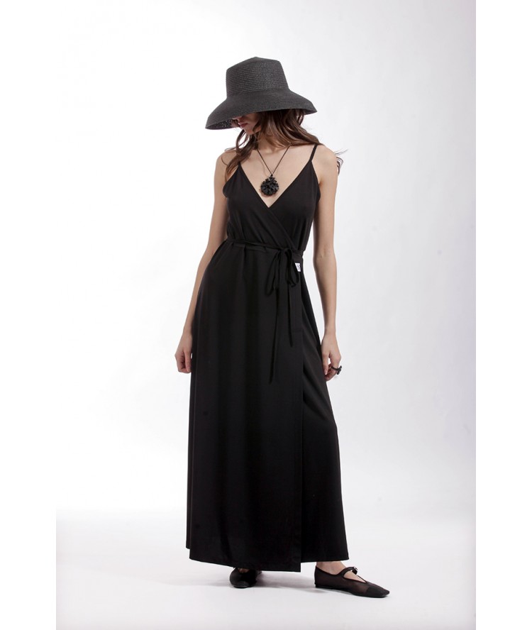 Two & A Half Long Wrap Dress 