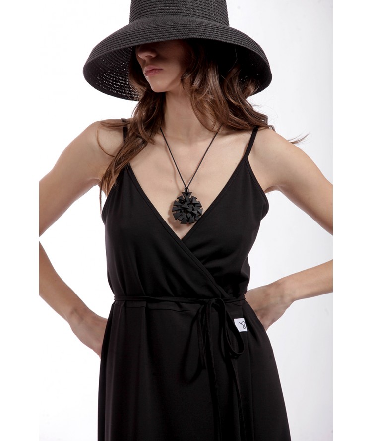 Two & A Half Long Wrap Dress 
