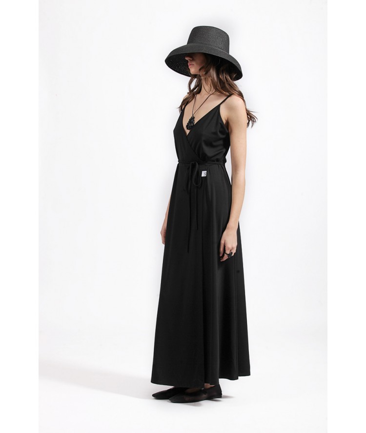 Two & A Half Long Wrap Dress 