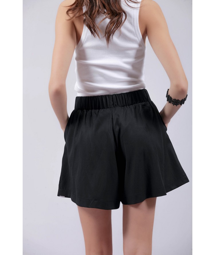 Two & A Half Ultra Feminine Strappy Top Black