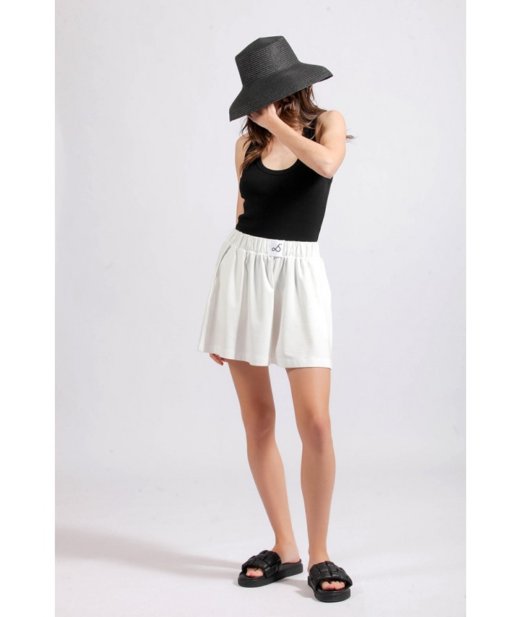 Two & A Half Urban Boxer Shorts White