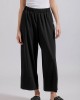 Two & A Half Wide Leg Zip Cullotes Black