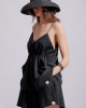 Two & A Half Ultra Feminine Strappy Top Black