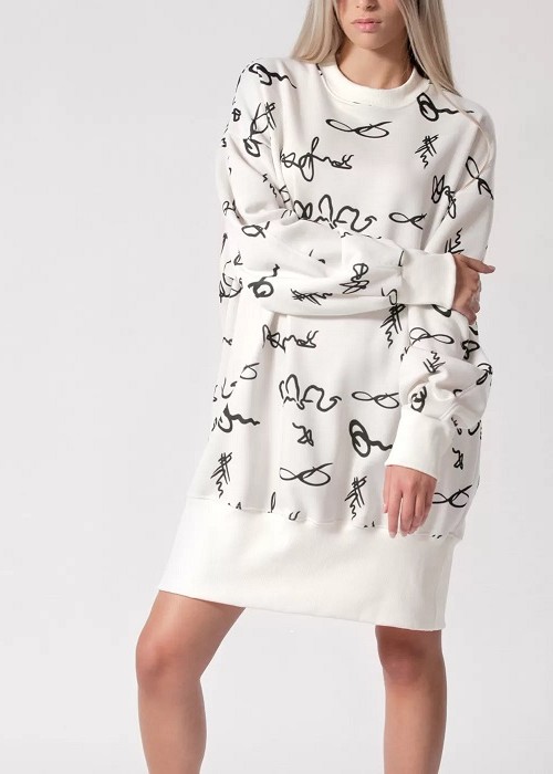 Two & A Half Sweatshirt Dress 