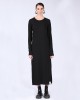 Two & A Half Ribbed Midi Dress Black