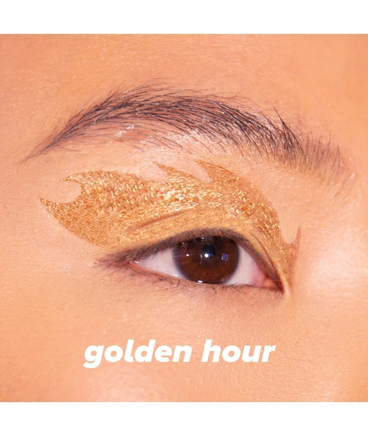 Lottie London Power Foil Metallic Eyeshadow Golden Hour
